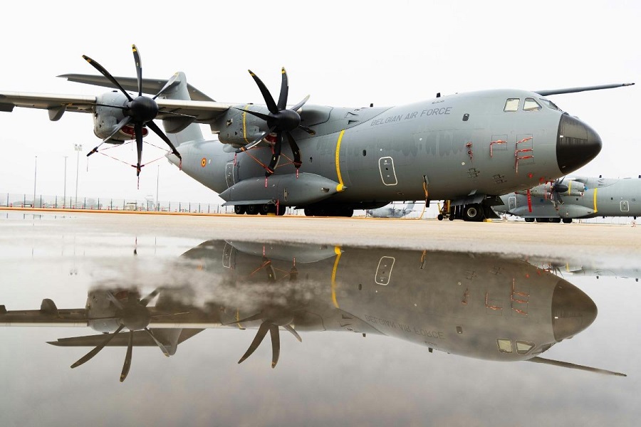 OCCAR: final Airbus A400M transport aicraft delivered to Belgium