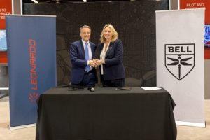Bell Textron and Leonardo S.p.A., have signed a Memorandum of Understanding (MOU) to evaluate cooperation opportunities in the tiltrotor technology domain.