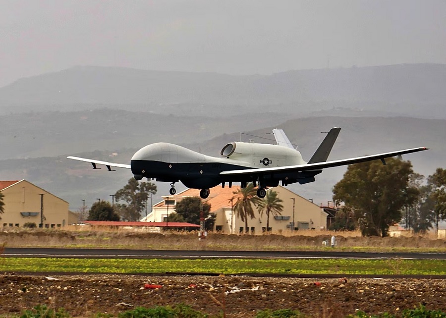 The first MQ-4C Triton arrived at Naval Air Station (NAS) Sigonella on March 30, the press service of the U.S. Naval Forces Europe and Africa reported.