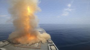 On March 21, the French Navy’s FREMM-class frigate Alsace, operating in the Red Sea, successfully destroyed three ballistic missiles using the Aster 30 interceptors.
