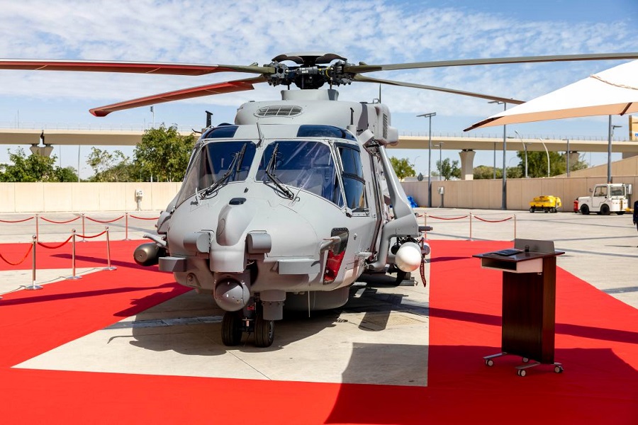 On the occasion of the Doha International Maritime Defence Exhibition and Conference (DIMDEX) 2024, the Qatar Emiri Air Force (QEAF) and Leonardo celebrated the 2,500 flight hours of the NH90 helicopter fleet. This milestone has been made possible through strategic cooperation, which has been aided by Leonardo’s direct involvement in providing training and supporting maintenance operations.
