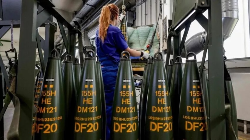 Rheinmetall receives EUR 130 million from EU to ramp up ammunition production