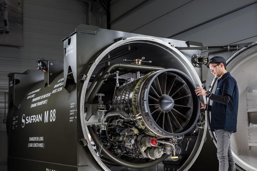 At Doha International Maritime Defence Exhibition and Conference (DIMDEX), Safran Aircraft Engines and the Qatar Armed Forces signed a Services Agreement to support M88 engines powering Qatar’s current fleet of 36 Rafale fighter aircraft.