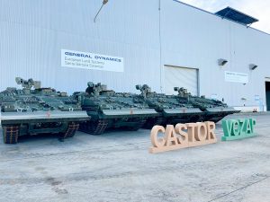 Spanish Army takes delivery of four ASCOD "Castor" vehicles