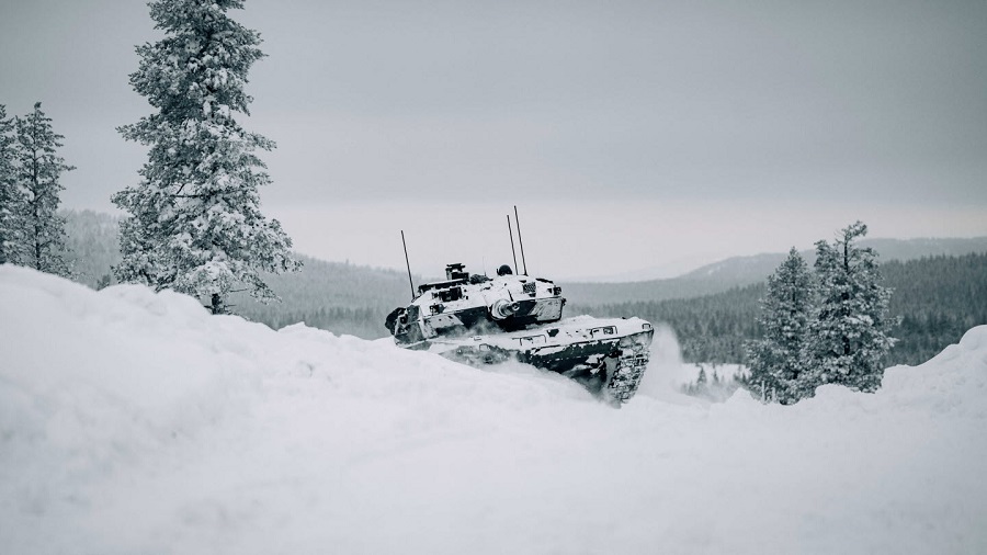 Swedish Armed Forces: Winter Sun 2024 continues with undiminished strength