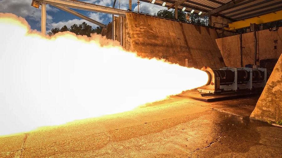 Aerojet Rocketdyne, an L3Harris Technologies company, successfully hot-fired the second of two high-performance large solid rocket motors at its Camden, Arkansas site. The Zeus 2 solid rocket motor was developed commercially with Kratos Defense & Security Solutions to support hypersonic, ballistic missile defense, suborbital and other testing requirements.