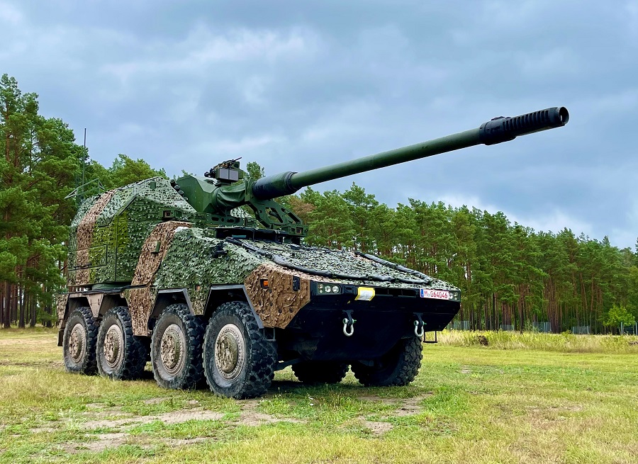 British Army selects RCH 155 self-propelled howitzer in MFP programme