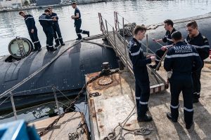 The French Navy allowed a rare look into one of their nuclear submarines while preparing for an upcoming NATO mission on Monday 15, 2024.