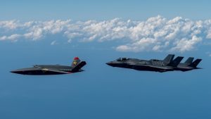 Kratos Unmanned Systems Division has successfully demonstrated the ability of the XQ-58A to fly in concert with two F-35 aircraft and the ability to deliver an integrated electronic attack (EA) capability on the XQ-58A Valkyrie aircraft during a live flight test event at Eglin Air Force Base, Florida. The demonstration completes the first phase of the United States Marine Corps’ Penetrating Affordable Autonomous Collaborative Killer – Portfolio (PAACK-P) program. Flight test support was provided by the 40th Flight Test Squadron, 96th Test Wing. All flight test objectives were successfully met.