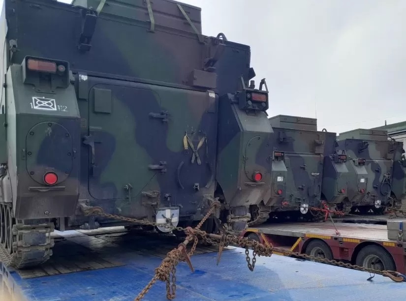 Lithuania continues rendering military assistance to Ukraine: M577 armoured personnel carriers were delivered to the Armed Forces of Ukraine on April 5.