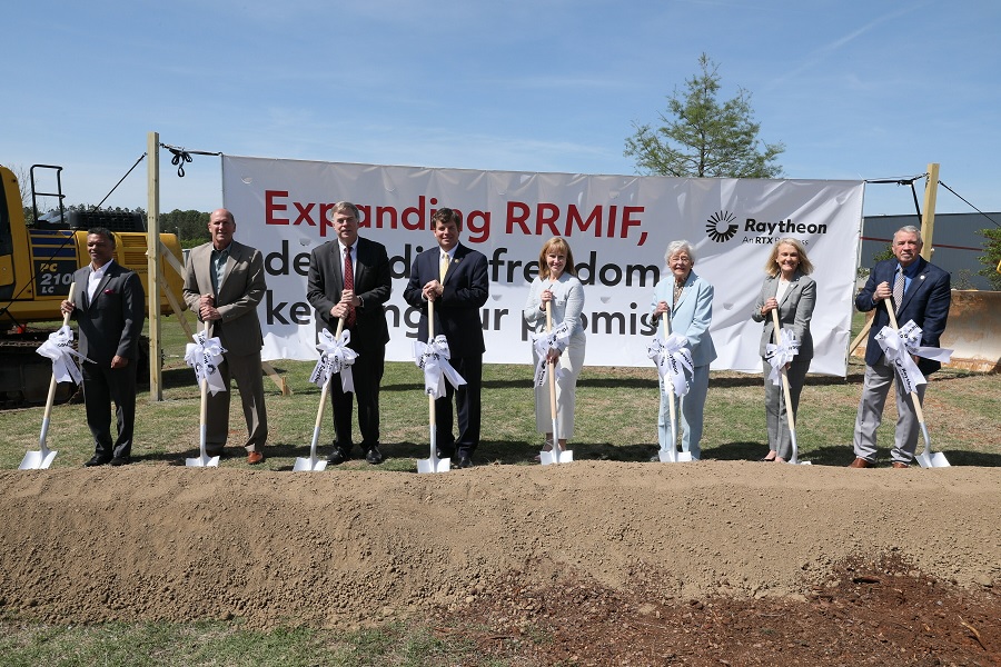 Raytheon, an RTX business, recently broke ground on a USD 115 million, 26,000 square-foot expansion of its Redstone Raytheon Missile Integration Facility, which will increase the factory's space for integrating and delivering on critical defence programs by more than 50 percent.