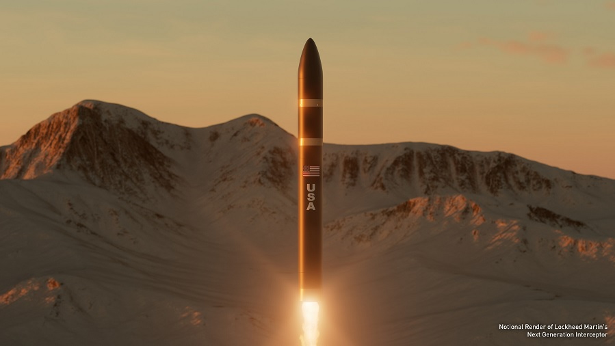 U.S. Missile Defence Agency selects Lockheed Martin to provide its Next Generation Interceptor