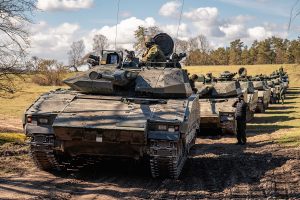 BAE Systems has signed a contract with the Swedish Defense Materiel Administration, FMV, for new CV9035 MkIIIC vehicles, as well as associated integrated logistic support.