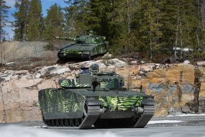 Carmenta and BAE Systems Hägglunds, together with hardware UAV manufacturer Aerolit, have partnered to develop a solution with the objective of integrating autonomous drone surveillance capabilities into combat vehicle – CV90. The objective is extended sensor reach and situational awareness. In the project, Carmenta has developed a demonstrator for advanced 3D mission planning of autonomous BVLOS (Beyond Visual Line-of-Sight) drones.