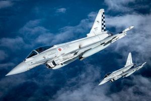 Italian Eurofighters scrambled twice in a day last week out of Malbork Air Base to safeguard the skies over Poland under NATO enhanced Air Policing arrangements. The Italian pilots continue to fly sorties and train with their Polish colleagues showcasing Alliance cohesion and commitment to legitimate collective security in the region.