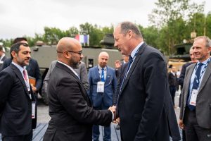 EDGE announced a cooperation agreement with KNDS, Europe’s leading manufacturer of military land systems, at Eurosatory 2024 in Paris, France, to develop industrial and commercial relations in the field of land defence.
