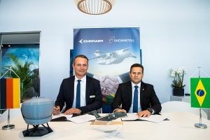 Embraer and Rheinmetall are in discussions to expand their training network with a focus on the C-390. The aim is evaluate the needs of the increasing number of C-390 European customers with respect to training and decide on the development of a dedicated training center in the region, supporting existing and future C-390 customers.