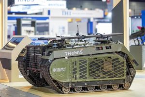 Milrem Robotics, the world's leading robotics and autonomous systems developer, and AEC Skyline, a supplier of advanced critical data solutions, have integrated Starlink satellite communications (SATCOM) together with associated equipment into the world-renowned THeMIS Unmanned Ground Vehicle (UGV) that allows it to be controlled over vast distances.