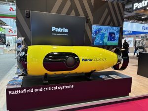 At this year’s Eurosatory exhibition in Paris, Finnish defence company Patria showcased the SONAC ACS, a state-of-the-art solution designed for sweeping modern influence mines using advanced acoustics.