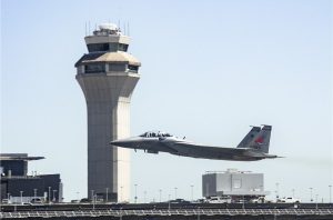 The future of the Oregon Air National Guard’s 142nd Wing was on full display July 12 during the formal unveiling of the first two operational U.S. Air Force F-15EX Eagle II fighter jets assigned to the unit.