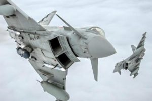 In a busy period in the Baltic region; German, Italian and Spanish Air Force detachments, supporting NATO’s Air Policing mission, have scrambled their fighters.