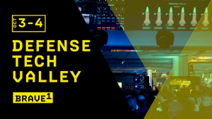 On October 3-4 in Kyiv, Brave1 will host the first International Investment Summit for Ukraine's defense tech industry – Defense Tech Valley.