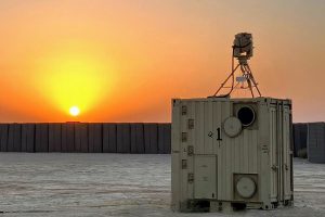 In a first, Boeing’s Compact Laser Weapon System (CLWS) engaged and defeated Group 3 uncrewed aerial systems (UASs) — a category of larger drones weighing up to 1,320 pounds (~ 600 kilograms) and capable of carrying heavier, advanced payloads — with a 5-kilowatt laser at the Red Sands Integrated Experimentation Center in Saudi Arabia.