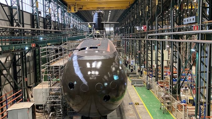 Navantia integrates Air Independent Propulsion (AIP) system in S-83 submarine