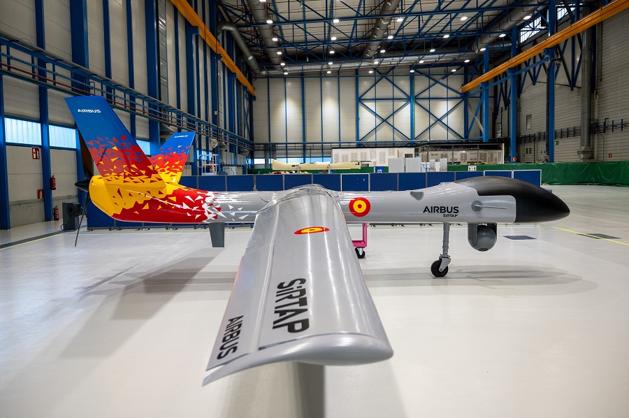 Airbus opens assembly line for SIRTAP drone at Getafe facility