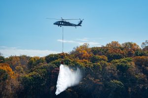 Sikorsky, a Lockheed Martin company, and Rain, a leader in autonomous wildfire containment technology, have successfully demonstrated an autonomous Black Hawk helicopter's capabilities to combat wildfires. The test showcased the advanced coordination between Sikorsky’s MATRIX autonomous flight technology and Rain’s mission autonomy system, highlighting the potential for autonomous aircraft in early wildfire suppression.
