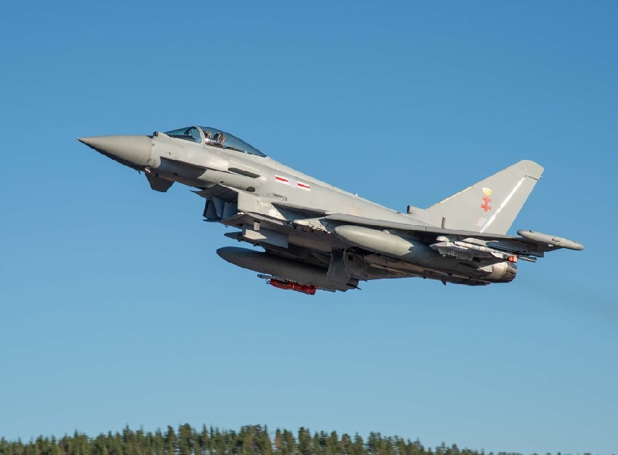 Eurofighter Typhoon successfully tests advanced SPEAR cruise missile