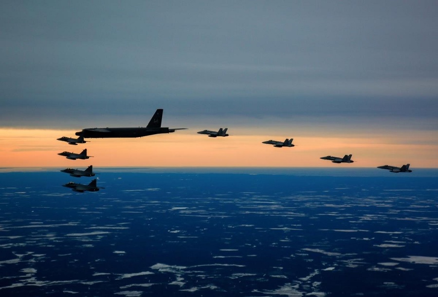 U.S. Air Force Bomber Task Force takes flight with NATO’s newest members