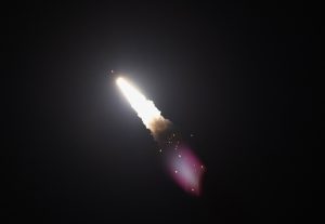 The U.S. Air Force Global Strike Command, in collaboration with the U.S. Navy, successfully launched an unarmed Minuteman III intercontinental ballistic missile (ICBM) on 5 November 2024. The missile, equipped with multiple targetable re-entry vehicles, was launched at 11:01 p.m. Pacific Time from Vandenberg Space Force Base in California using the Airborne Launch Control System (ALCS).