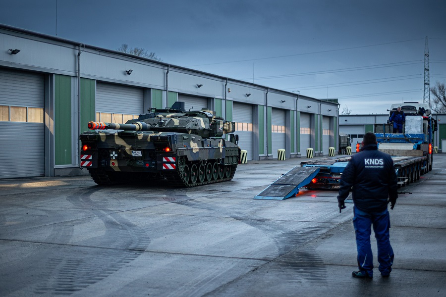 31 Leopard 2A7HU main battle tanks delivered to Hungary by KNDS Deutschland