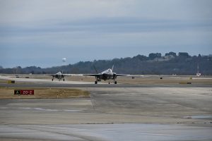 The first pair of F-35A Lightning II fifth-generation fighter jets for Poland arrived at Ebbing Air National Guard Base in Fort Smith, Arkansas. These aircraft will be used to train Polish fighter pilots in operating and employing the advanced capabilities of the F-35.