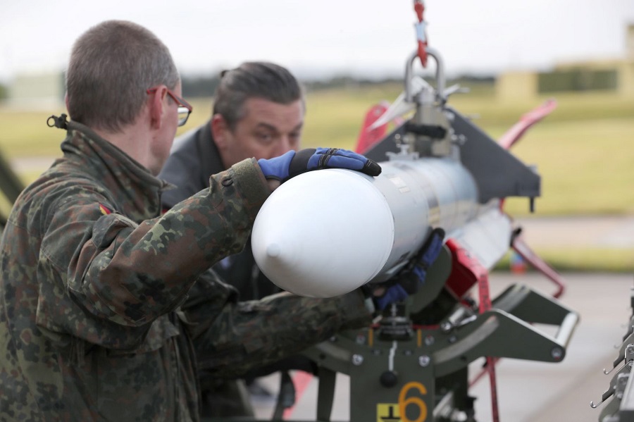 German Air Force conducts first live-fire test of Meteor air-to-air missile from Eurofighter