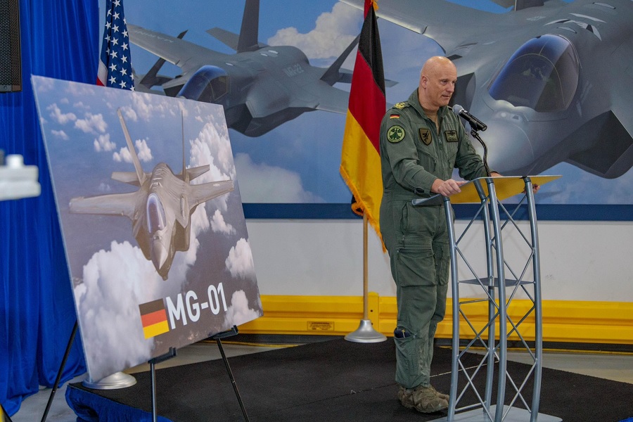 Lockheed Martin begins production of Germany’s first F-35 fighter jet