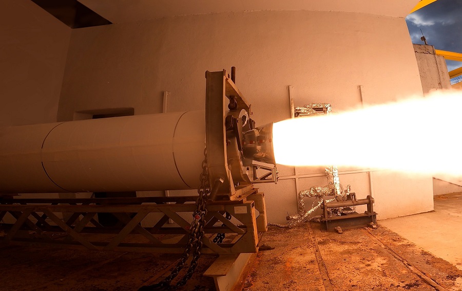 Northrop Grumman successfully tests solid rocket motor for U.S. Navy’s extended-range needs