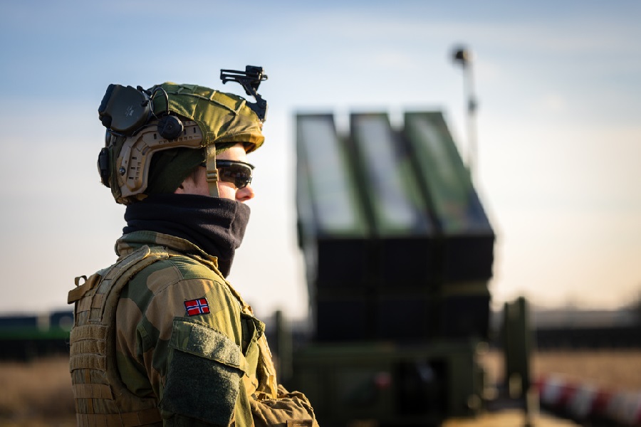 Norwegian NASAMS systems deployed to protect key NATO logistics hub in Poland