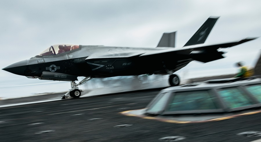 U.S. Marine Corps received more than 100 Lockheed Martin F-35C Lightning II aircraft