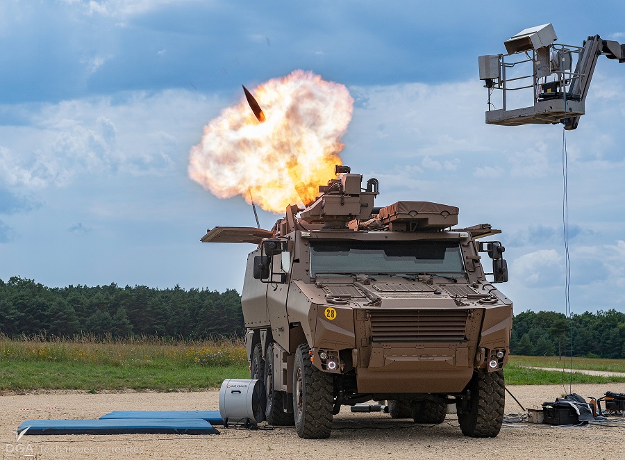 French Army receives first Griffon MEPAC 120mm mobile mortar system