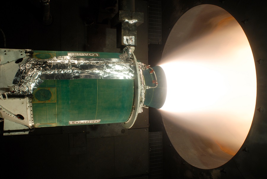 J-6 rocket motor test cell completes 150th test at Arnold Air Force Base