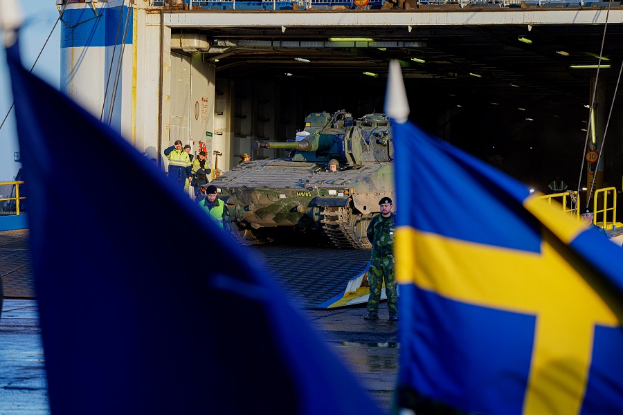 Swedish Mechanised Infantry Battalion joins NATO Multinational Brigade in Latvia