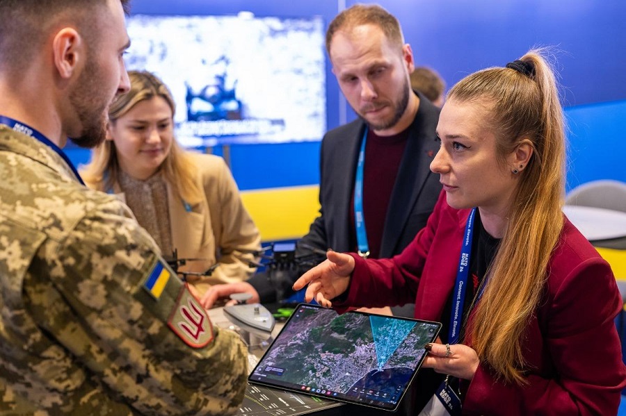 Ukraine showcases cutting-edge battlefield technology at NATO Edge 2024