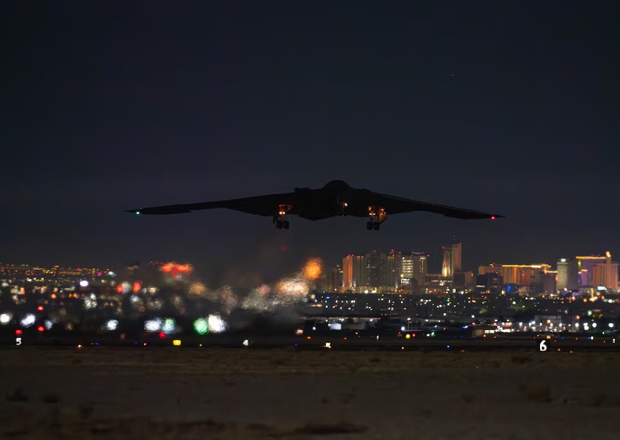 Airmen from Whiteman Air Force Base Sharpen Warfighting Skills at Red Flag Nellis 25-1