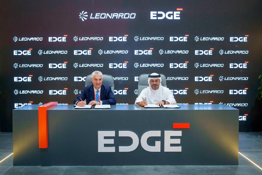 EDGE Group and Leonardo sign strategic collaboration agreement at IDEX 2025