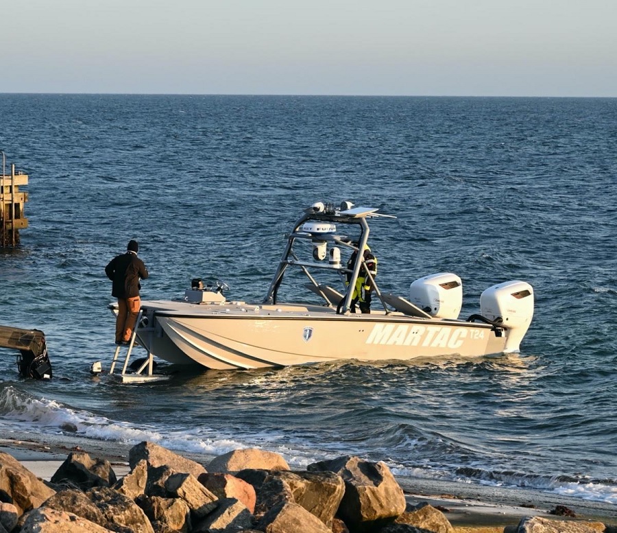 NATO conducts unmanned surface vehicle demonstration in Baltic Sea