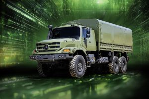 Daimler Truck and ARX Robotics have signed a letter of intent to form a strategic partnership aimed at enhancing digital capabilities in military vehicles. The collaboration focuses on integrating robotics and artificial intelligence into the Mercedes-Benz Special Trucks range, including the Unimog and Zetros models.