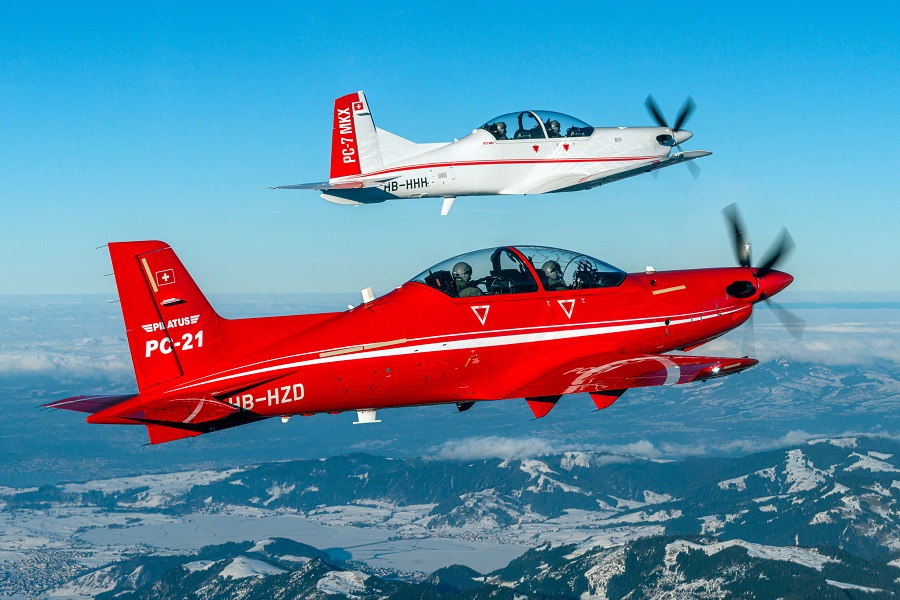 French Air and Space Force orders 22 Pilatus PC-7 MKX aircraft for pilot training