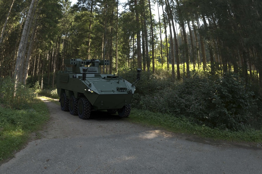 GDELS–Steyr unveils new air defence variant of PANDUR EVO at AUSA Global Force 2025